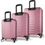 Zoozie Bags Juego de maletas 5585 Oro rosa (3 piezas)